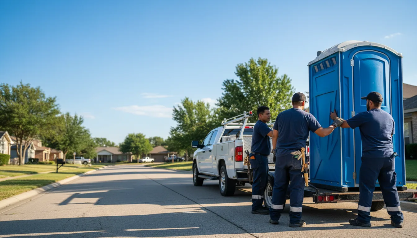 Portable Toilet Rental in Camp, AR near me
